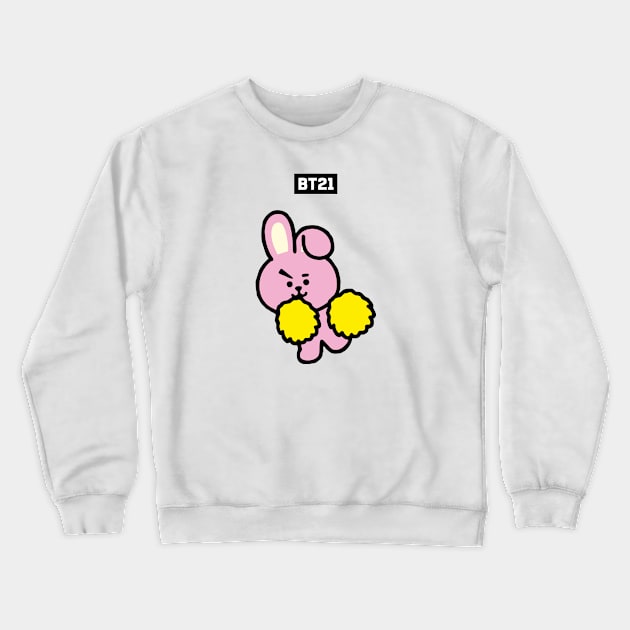 bt21 bts exclusive design 44 Crewneck Sweatshirt by Typography Dose